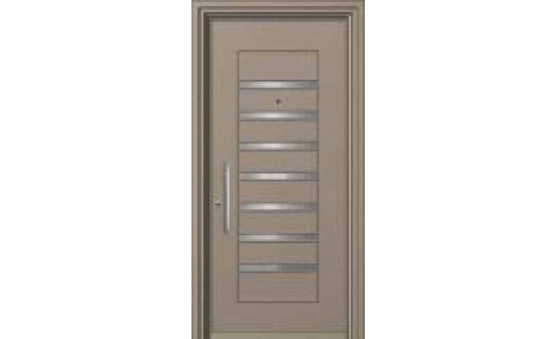 Θωρακισμένες Πόρτες Αλουμινίου Inox SA 6000